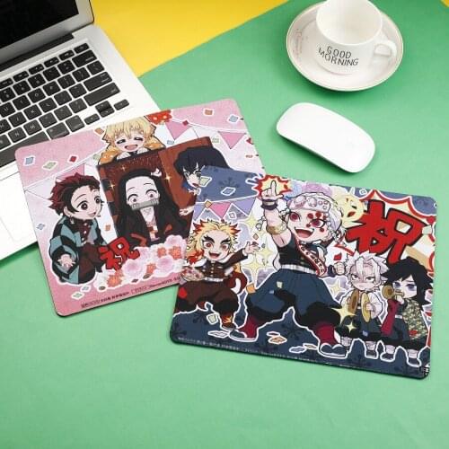 Anime Cartoon Ghost Slayer Mouse Pad Wristband Game Cosplay Wrist Pad 2021