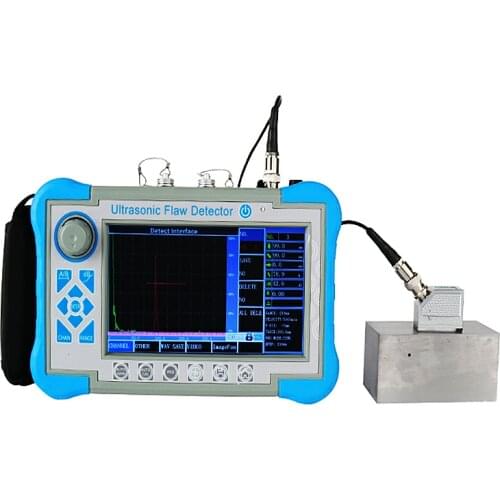 New Desgin Horizontal Version Touch Screen UT Testing Equipment Ultrasonic Welded Flaw Detector With Software Lab Meter