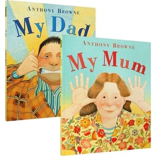 My Dad and My Mum Anthony Browne English Picture Books Children Kids Learning Educational Books