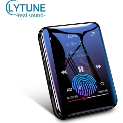 1.8 Inches Touch Screen Bluetooth4.0 MP3 Portable Music Walkman with Speaker Support TF Card FM Radio MP4 HF Video Player E-book