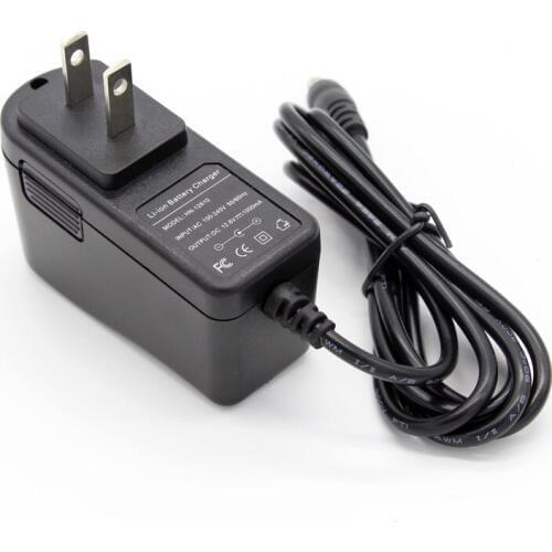 New arrival 12 V Charger 12.6 v 18650 Lithium Battery Charger DC 5.5 * 2.1 MM-15