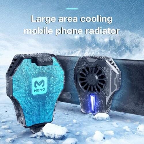 Portable Mobile Phone Radiator Cooler Fast Cooling Semiconductor Heatsink For IOS Android Phones 4-6.7 inch Heat Dissipation