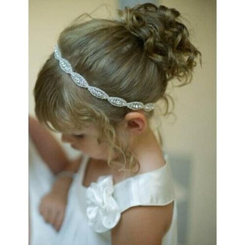 Girls princess rhinestone headbands Hot sale Beautiful Crystal lady hair accessories Wedding jewelry headwear