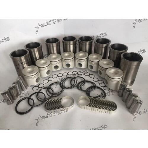 For Mitsubishi engine Model 8DC9 Repair kit piston +piston ring + bearings