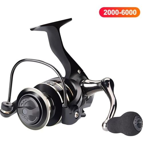 Fishing Reel Speed Ratio 5.2:1 With High-speed Full-Metal Spool Spinning Fishing Reel Wheel With Full-metal Rocker Fishing Tool