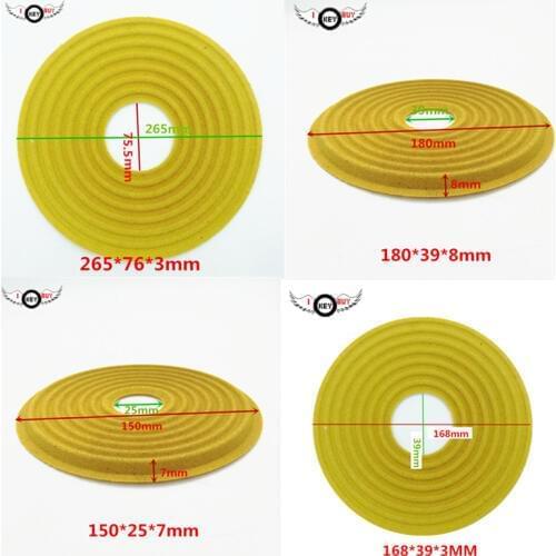 2pcs 150-265mm Woofer Speaker Spider Spring Pad Wave Audio Subwoofer DIY Repair Accessories Multiple Specifications Available