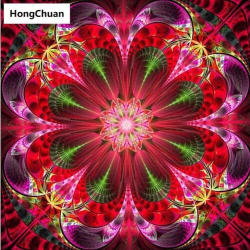 Lucky religious mandala 5D DIY square/round diamond painting mosaic diamond cross embroidery needlework home decoration mural