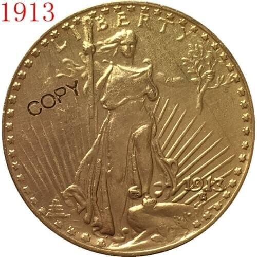 USA 1913 $20 St. Gaudens Coin Copy