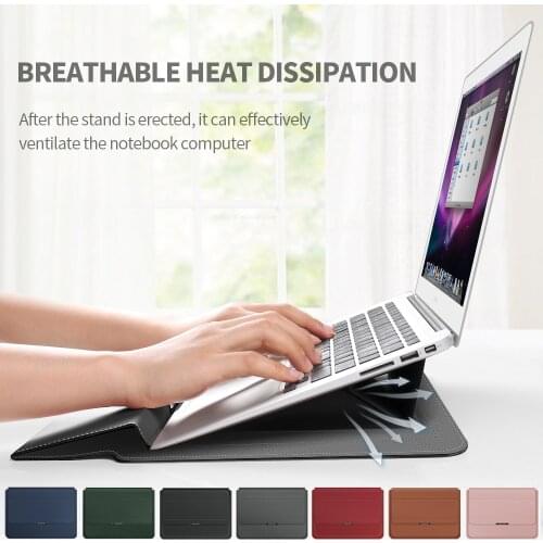 Laptop Bag Sleeve For Macbook Air 13 Case 11 12 13.3 14 15 16 MenS Briefcase Notebook Pouch For Huawei Xiaomi Dell Accessories