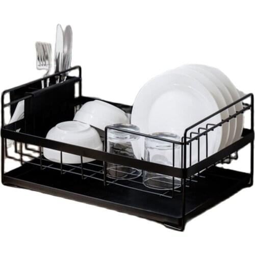 Kitchen Dish Drainer Drying Rack Holder Plates Cup Tableware Bowl Shelf Basket Kitchen Home Tableware Drainboard 식기건조대