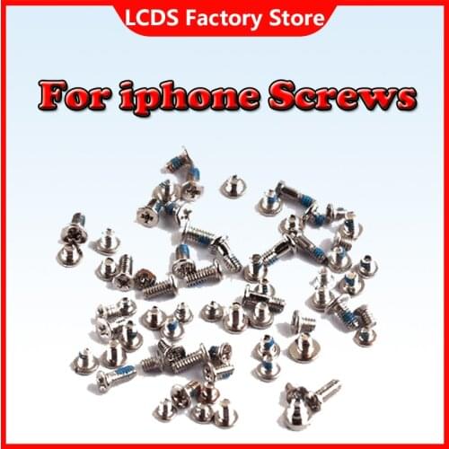 Full Screw Set Replacment for iPhone 5 5S 6 6S 6Plus 6s plus 7 8 7Plus X XS MAX XR 11 11PRO MAX with Bottom Pentalobe Screws