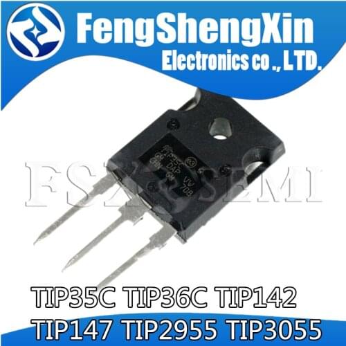10pcs/lot New TIP36C TO-3PF TIP36 SILICON POWER TRANSISTORS TO-247