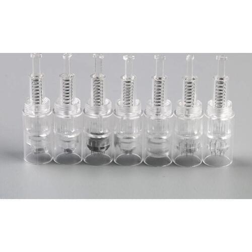 50pcs Screw White Dr pen Needles Derma Pen Needle Cartridge For Microneedling Therapy Facial Skin Rejuvenation MTS