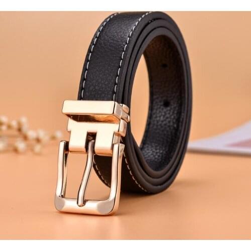 Child Ceinture Punk Fashion Leisure Designer Childrens Belt Boys Girls Off White Gold belt buckle Ceinture Femme