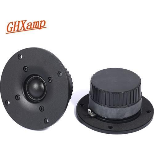 GHXAMP 4 inch Silk Film Tweeter 4ohm 20W HIFI speaker unit New bookshelf speaker floor box Treble with anti-magnetic 2PCS