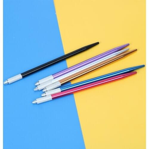 Fog Eyebrow Microblading Pen Tattoo Machine for Semi Permanent Makeup Eyebrow Tatoo Manual Blade For All Round Needles Cosmetics