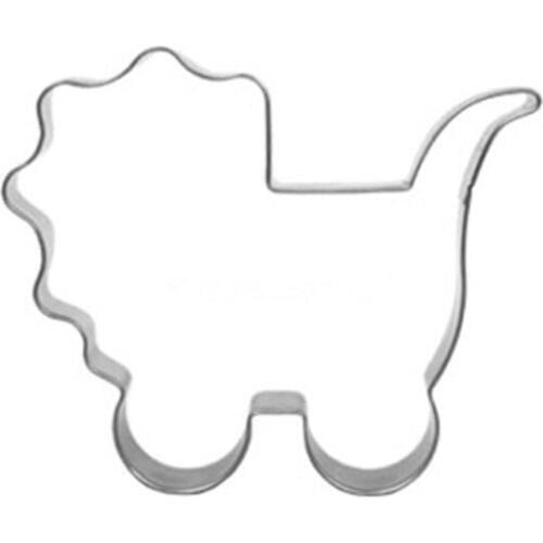 Stroller Cookie Tools Cutter Mould Biscuit Press Icing Set Stamp Mold Stainless Steel Cutter Kitchen Supplies Wholesale Store