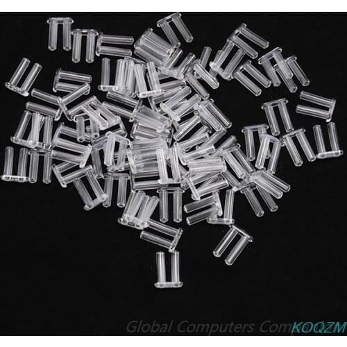 100Pcs New Plastic Plug Rimless Eyeglasses Buckle Frame Glasses Equipment Accessories Rimless Eyewear Buckle Practical Tool