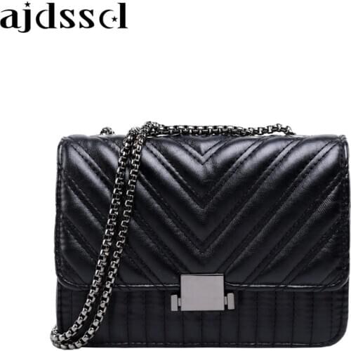 New fashion tide female small fragrance rhombic chain bag wild retro shoulder diagonal luxury handbags women bags designer