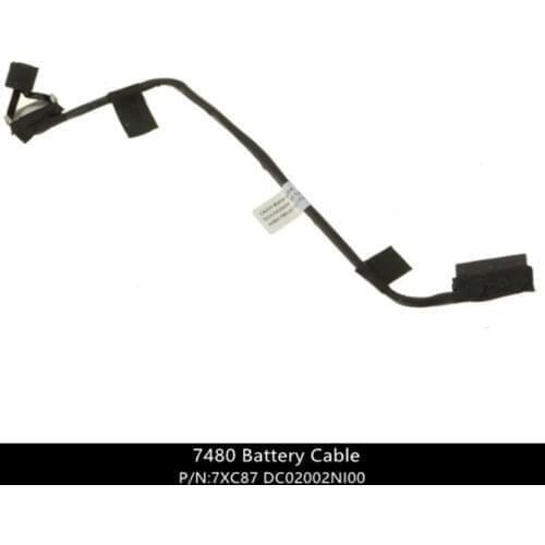 New For Dell Latitude 7480 Battery Cable - Cable Only - 7XC87 07XC87 DC02002NI00 w/ 1 Year Warranty