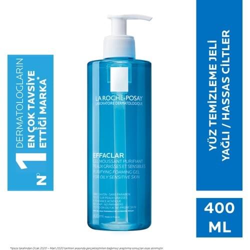 La Roche-Posay Effaclar Gel Cleansing Gel Oil/Acne Trend Showing Skin 400Ml