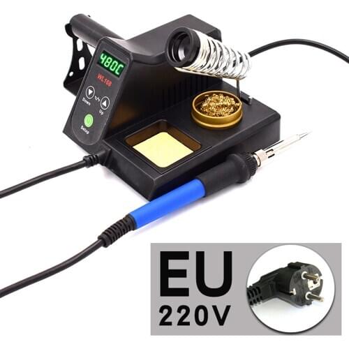 60w Digital Display Soldering Station Constant Temperature Fahrenheit Switching Wl168 Automatic Standby Hibernation