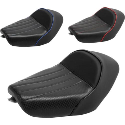 Motorcycle Rider Driver Solo Seat Cushion For Harley Sportster XL 883 1200 2010-2020