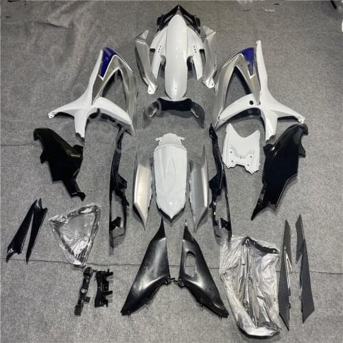Hot sales blue black white motorcycle fairing kit for suzuki injection gsxr 600 750 08-10 fairings gsxr600 2008-2010