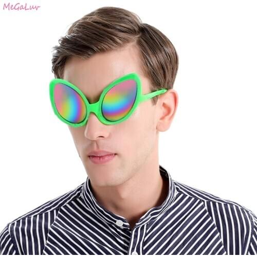 1 Pairs Cool Funny Alien Glasses Costume Mask Novelty Plastic Donut Sunglasses Bachelorette Party Photo booth Props Favors