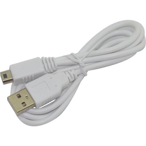 100pcs wholesale For Nintend Gamepad 1M Charger Power cable USB Data Charging Cable for Wii-U Gamepad