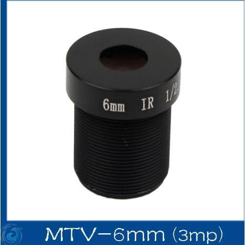 3mp 6mm cctv board camera lens Board Fixed F2.4 Lens .MTV-6mm(3mp)