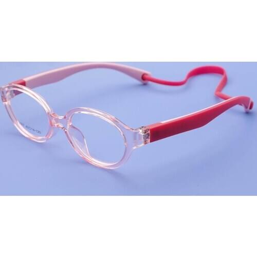 40-14-120 High Quality Silicone Glasses Transparent Optical Glasses Baby Glasses Prescription Childrens Glasses Small