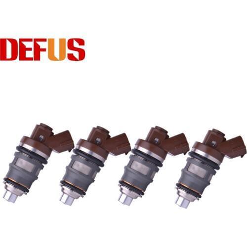 4x Fuel Injector 550cc/650cc/750cc 1001-87092 For Toyota MR2 Celica Supra Turbo 1JZ-GTE 2JZ-GTE F809W Nozzle Injection Bico