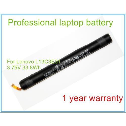 3.75V 9000mah Original Laptop Battery for Tablet B8000 10" battery L13D3E31 L13C3E31 Batteries Free shipping