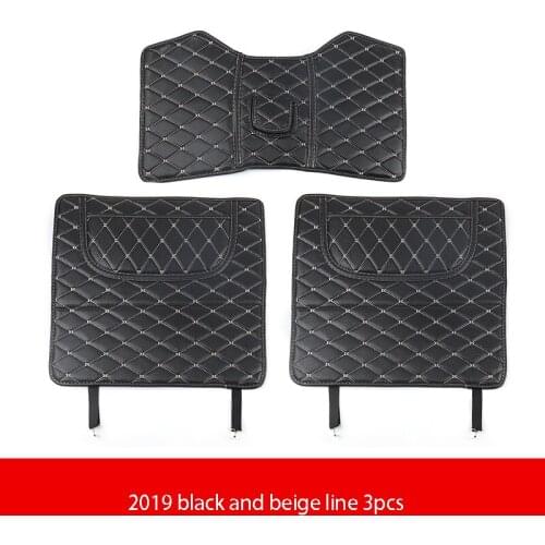 Anti-kick pad interior modification armrest box rear seat backrest anti kick For Hyundai Tucson 2015-2019