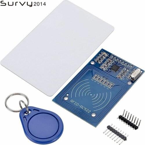 Free Shipping RFID module RC522 Kits S50 13.56 Mhz 6cm With Tags SPI Write & Read for arduino uno 2560 diy electronics