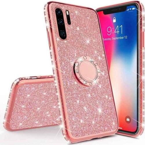 Fashion Bling Ring Soft Case For Huawei Honor 7A 7C Pro 7X 8S 8A 8C 20 10 Lite 10i 20i P20 P30 Pro Lite Y5 Y6 Y7 Y9 2019 Case