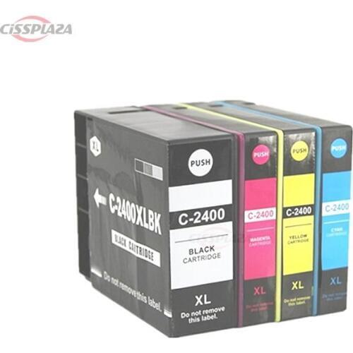 CISSPLAZA 8pcs compatible For Canon PGI-2400 PGI 2400 PGI2400 for Canon MAXIFY iB4040 MAXIFY MB5040 MAXIFY MB5340 printer