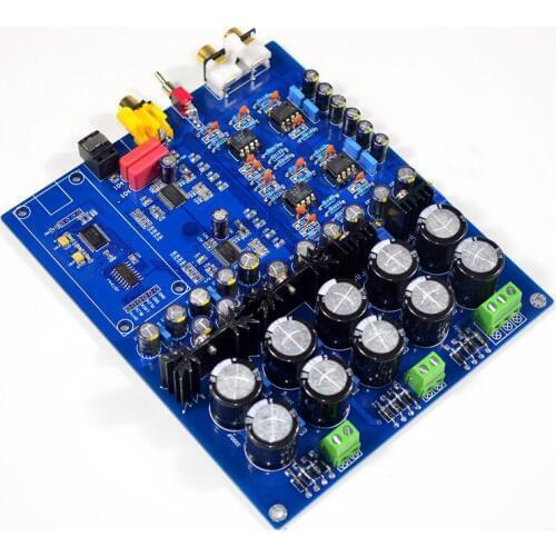 Dual chip AK4396VF + AK4113 Deluxe Decoder DAC (supports fiber optic coaxial USB input)