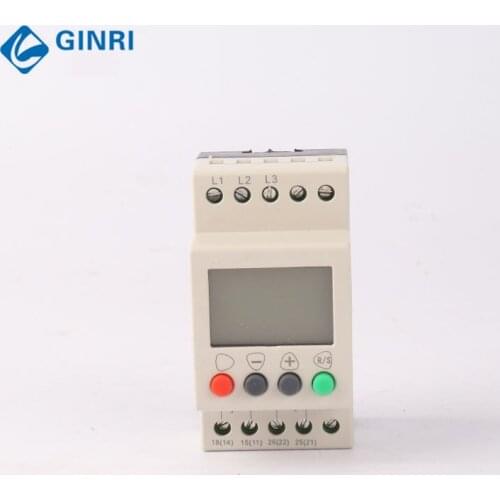 JVR1000 LCD Three-phase 380V Overvoltage/Undervoltage Protection Phase Monitoring Relays
