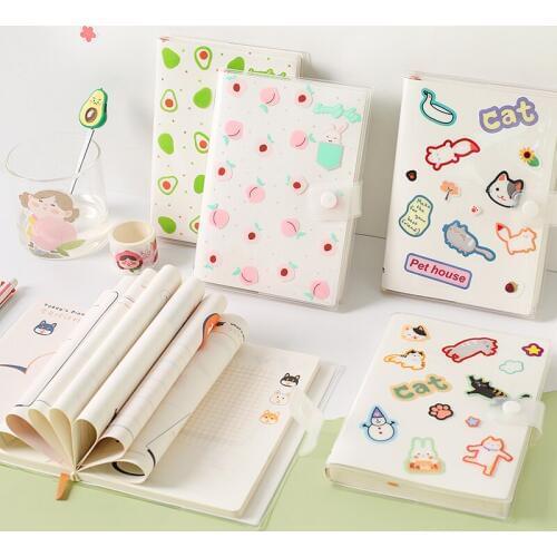 Newest 128 Sheets Kawaii Animal Fruit Notebook Memo Planner Dairy Monthly To Do It Plan Notepad Paperlaria Girls Birthday Gift
