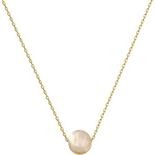 2020 New High-end Luxury Wild Shell Necklace Net Red Temperament Popular Clavicle Chain Necklace