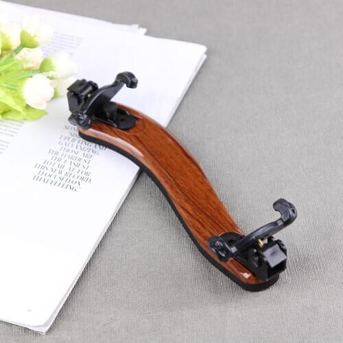 New Violin Shoulder Rest Support Professional 4/4 Full Size Adjustable Maple Wood Violin Shoulder Rest Violin Parts Accessories