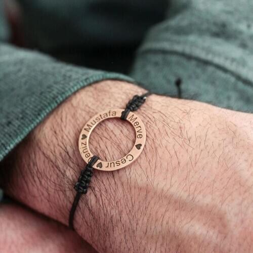 SILVER BRACELET NAMED FATHERS DAY GIFT SPECIAL DAY GIFT