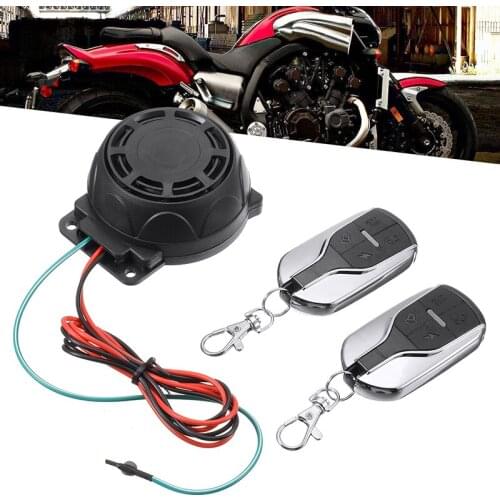 Alarm Scooter Bike Motorcycle Alarm System Moto Security Speakers Anti-theft Security System For Honda Yamaha