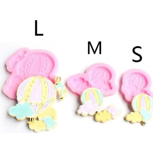 Sugarcraft Cloud and Balloon silicone mold fondant mold cake decorating tools chocolate gumpaste mold