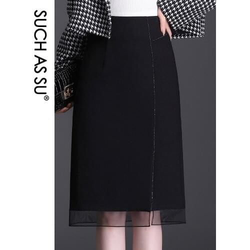 SUCH AS SU High-waisted Pencil Skirts