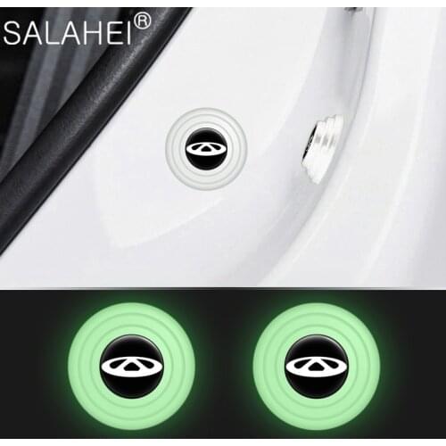 Car Door Luminous New Design Shock Absorption Gasket For Chery Tiggo Fulwin A1 A3 QQ E3 E5 G5 V5/EMGRAND EC7 EC7-RV EC8 Styling