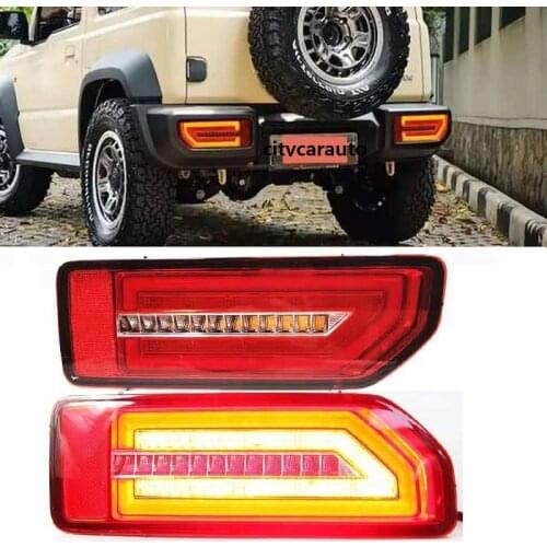 Exterior Rear Brake Lights Tail Lamps Fit For Suzuki Jimny 2019 2020 Led Brake Turn Signal Light