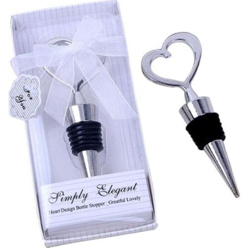 10pcs/lot Party Favors Creative Gift Red Wine Stopper Seasoning Bottle For Baby Shower Wedding Souvenir Birthday Guests Gift